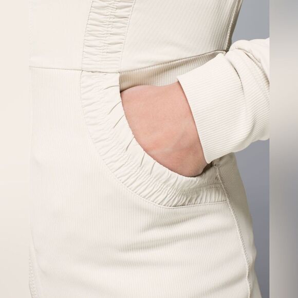 GUC Lululemon Dance Studio Jacket III in Angel Wing Off White - Picture 10 of 15